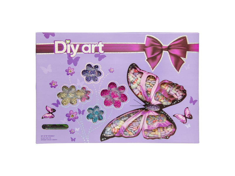 LG-Imports Butterfly box bead set