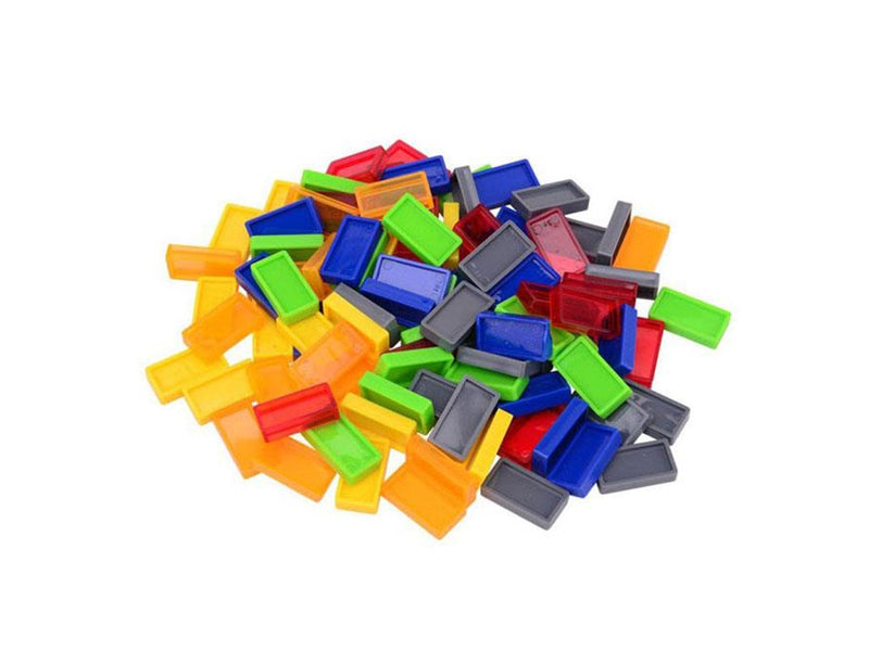 Johntoy Colored Dominoes 100pcs.
