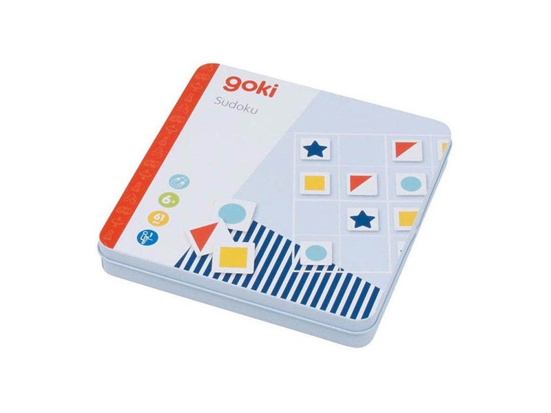 Goki Wooden Sudoku Board Game 51 pcs.