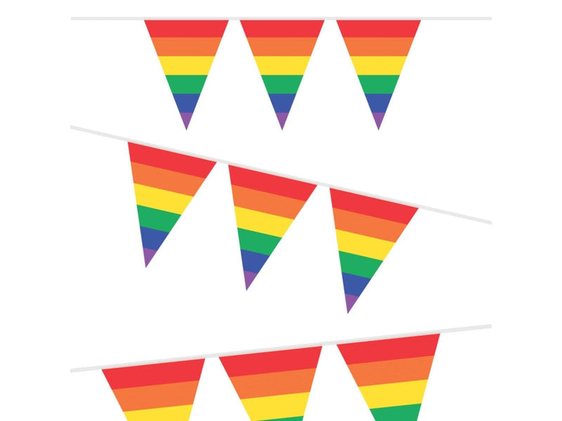Haza Witbaard Flag line Rainbow 10mtr.