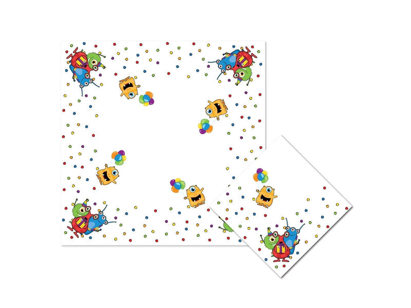 Haza Witbaard Napkins Monster Party 20 pcs.