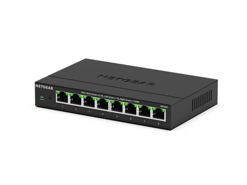 Netgear MS308 8-Port 2.5G Multi-Gigabit Ethernet Unmanaged Switch