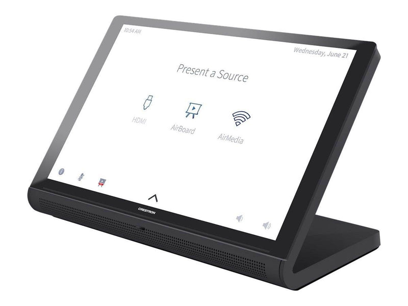 Crestron Electronics Crestron TS-1070-B-S - control panel - Bluetooth 802.11a/b/g/n/ac - smooth black