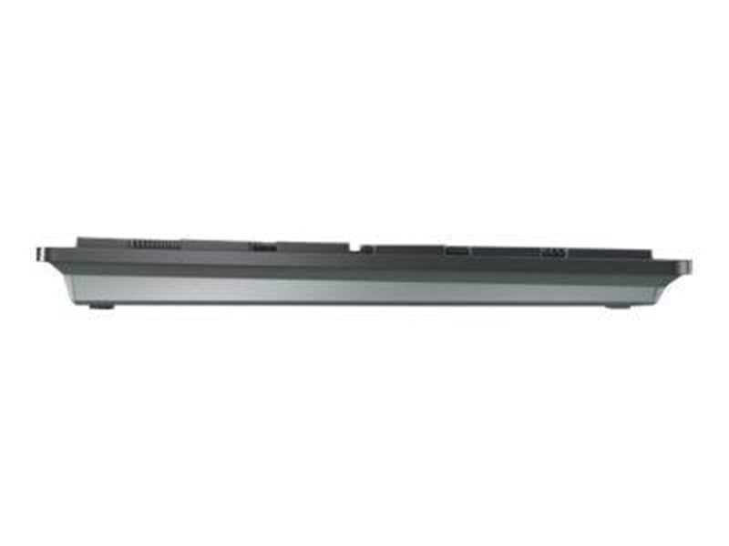Cherry KW 9100 SLIM - Tastaturen - Französisch - Silber