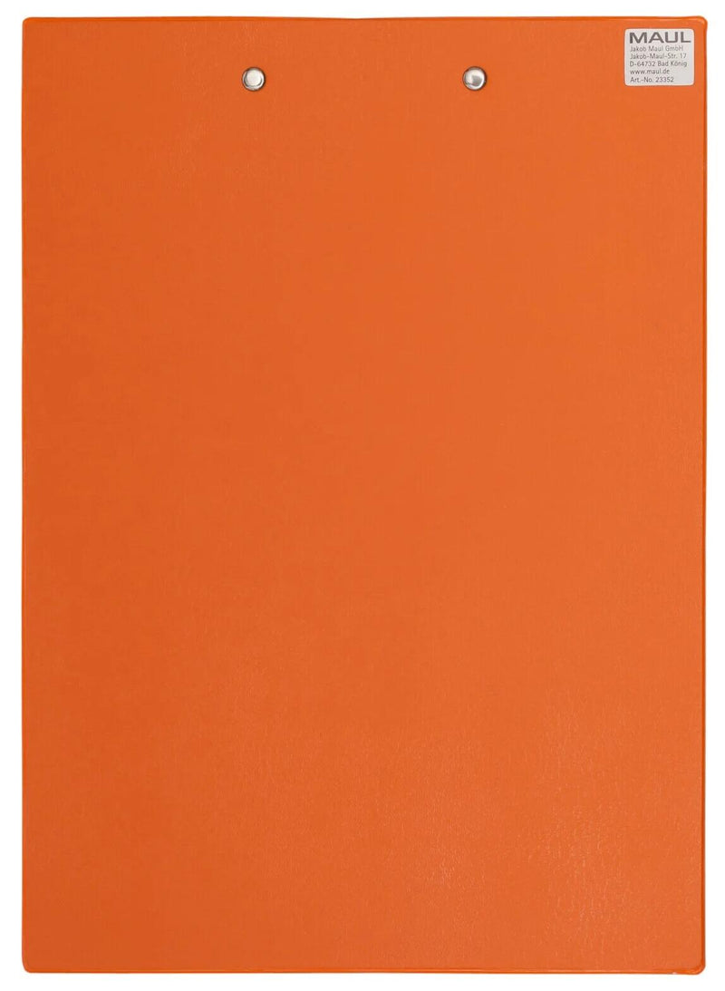 MAUL DIN A4 Klemmbrett aus Karton - orange