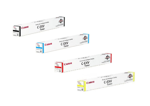 Canon Original Toner C-EXV52 4er-Set schwarz, cyan, magenta, gelb (OP0998C002)