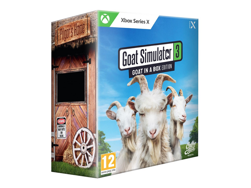 Goat Simulator 3 (Goat in a Box Edition) - Microsoft Xbox Series X - Simulator - PEGI 12