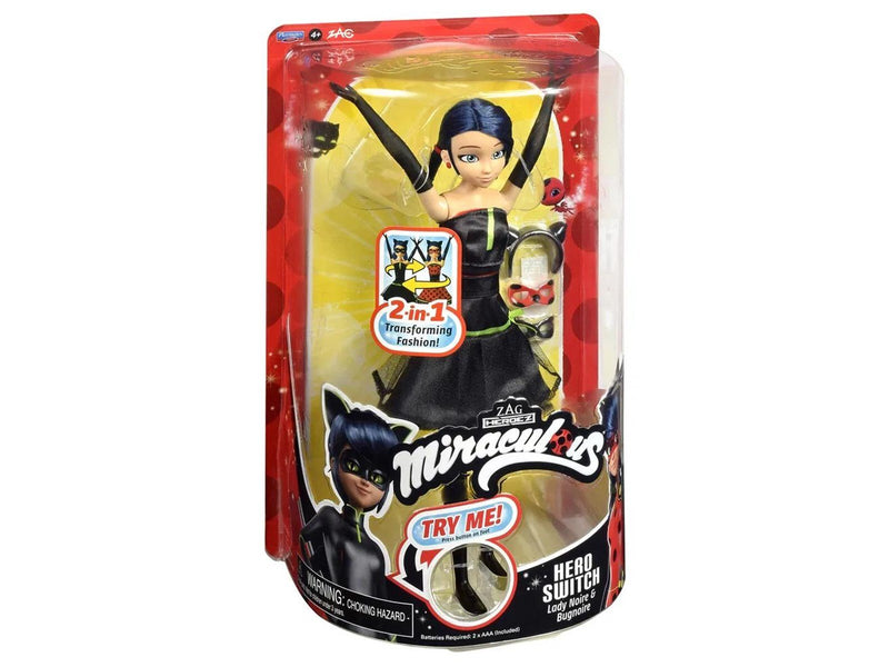 Miraculous Fashion Hero Switch Doll 26 cm
