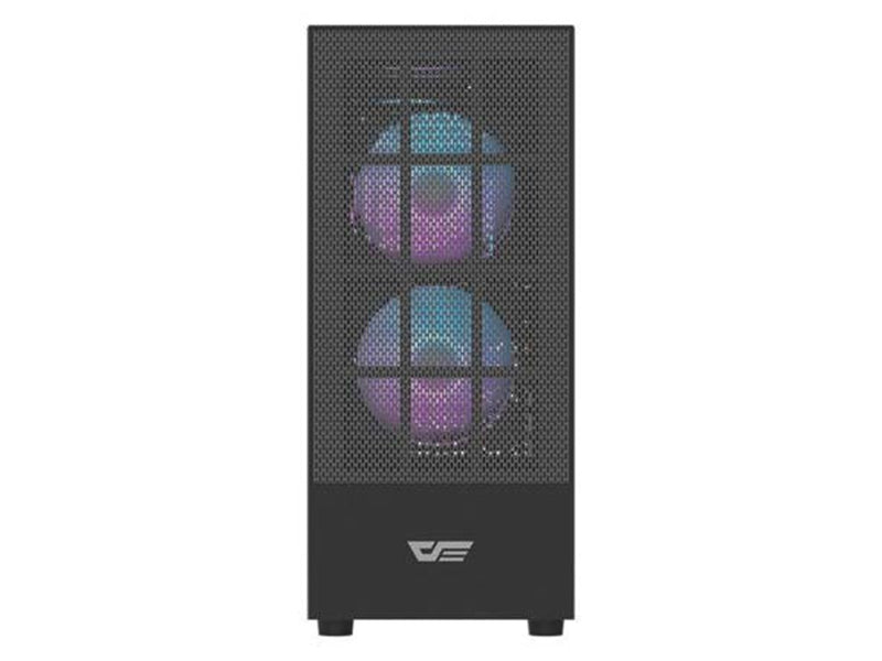 Darkflash Computer case A290 + 3 fans (black) - Gehäuse - Miditower - Schwarz