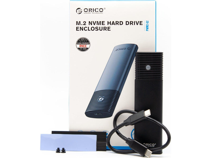 ORICO M.2 NVMe/SATA 10Gbps bay - Black