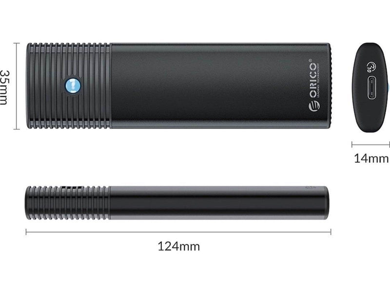 ORICO M.2 NVMe/SATA 10Gbps bay - Black