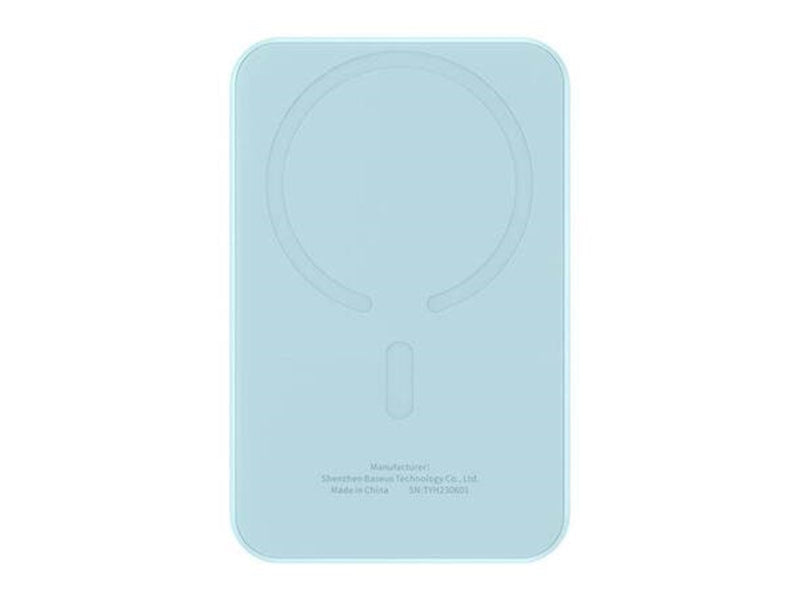 Baseus Magnetic Mini Powerbank 5000mAh 20W (Blue) Powerbank (Akku) - Blau - 5000 mAh
