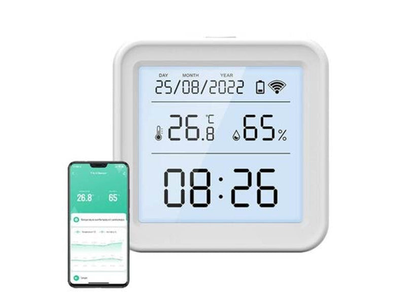 Gosund Smart temperature and humidity sensor Wi-Fi  S6 (LCD screen backlight)