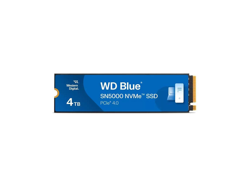 WD Blue SN5000 SSD - 4TB - PCIe 4.0 - M.2 2280