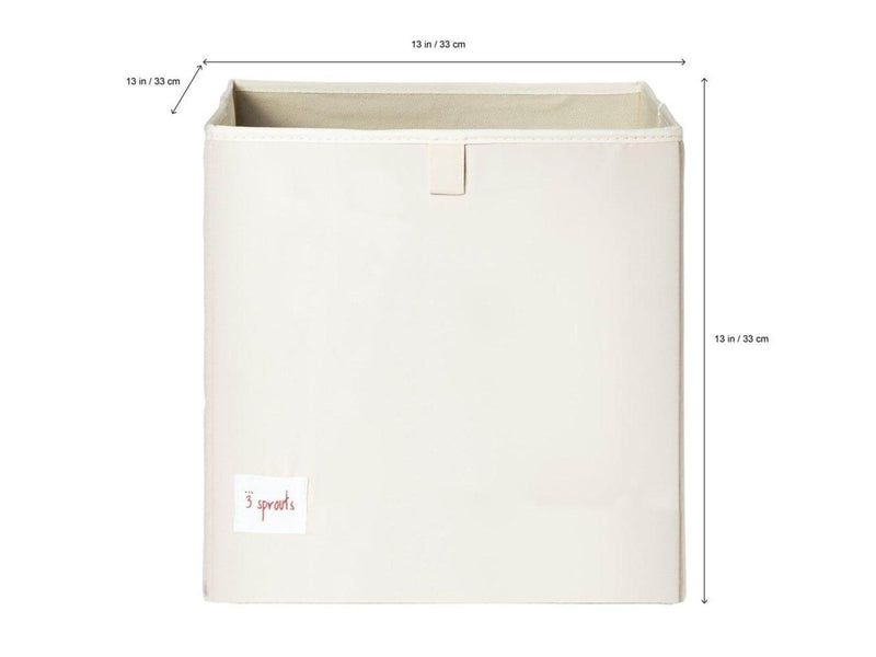 3 Sprouts Storage Box - Orange Tiger