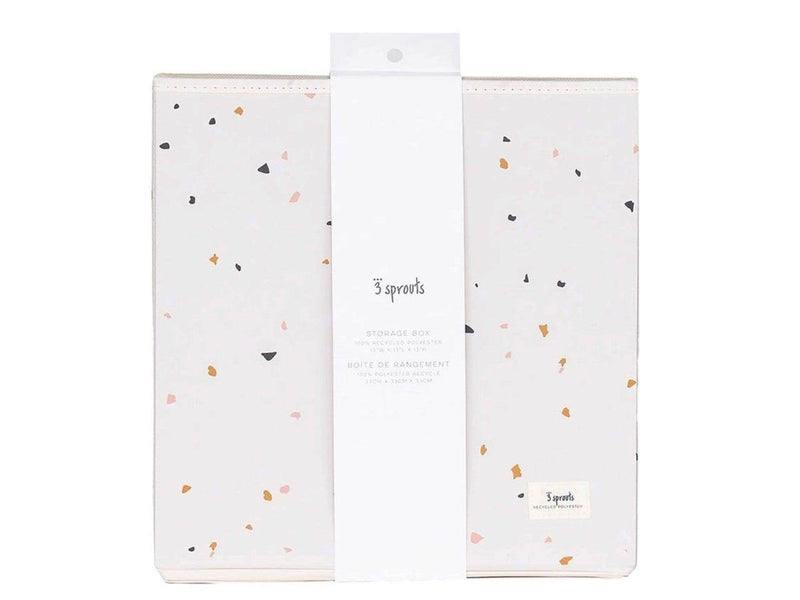3 Sprouts - Storage Box Terrazzo/Green