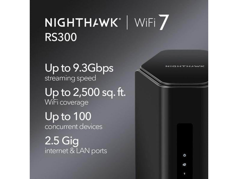 Netgear Nighthawk RS300 - Router Wi-Fi 7