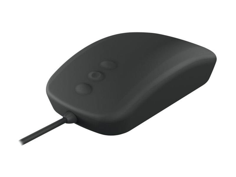 Cherry Active Key Medical AK-PMH3 - mouse - 3-button scroll - USB - black - Maus (Schwarz)