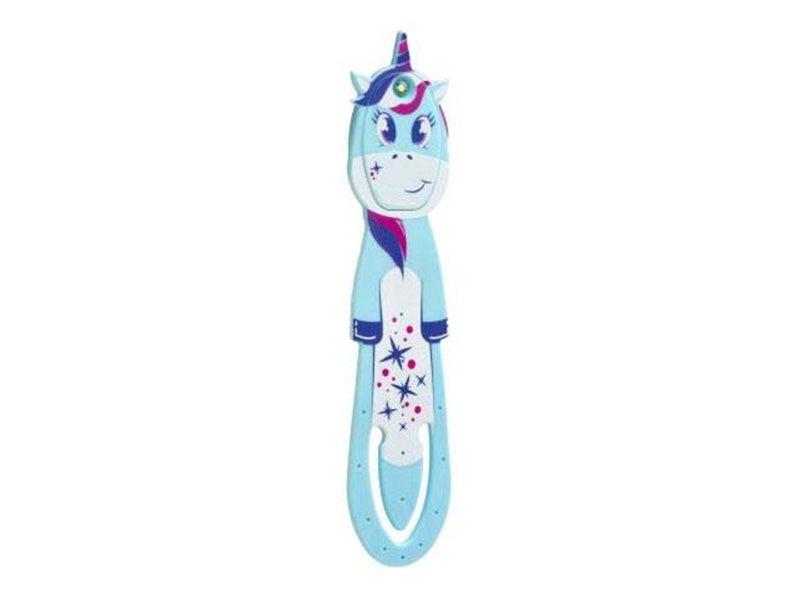 Mondikaarten Flexilight Reading Lamp Unicorn Blue