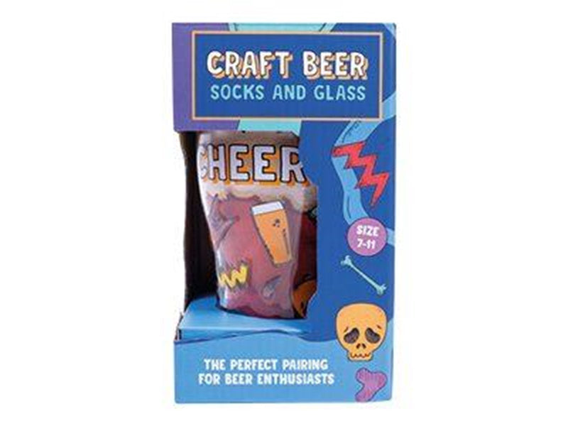 Fizz Creations - Craft Beer Socks & Glass Set - Socken