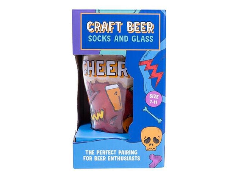 Fizz Creations - Craft Beer Socks & Glass Set - Socken