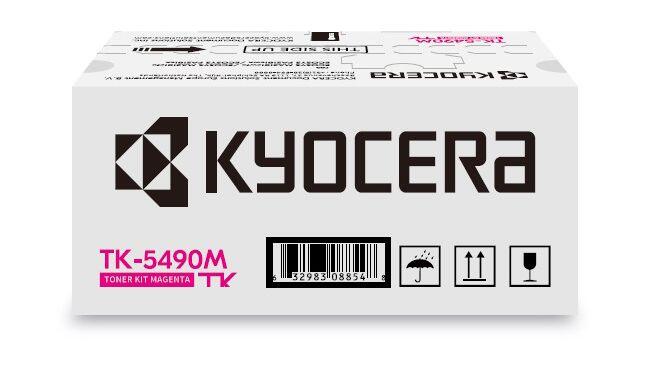 Kyocera Original TK-5490 Toner - 4er Multipack cyan, magenta, gelb, schwarz