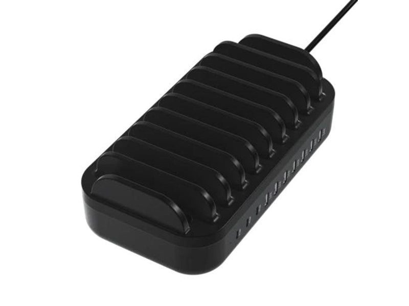 Deltaco USB charging station 7x USB-A 2.4 A 3x USB-C PD