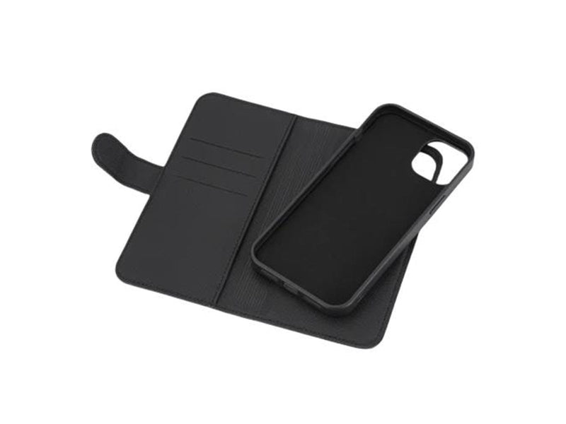 Deltaco Wallet Case 2-in-1 iPhone 15 Plus Magnetic Cove - Black