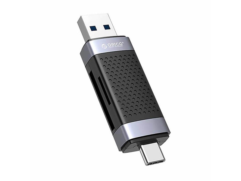 ORICO CD2D-AC2-BK-EP TF/SD memory card reader USB + USB-C (black).
