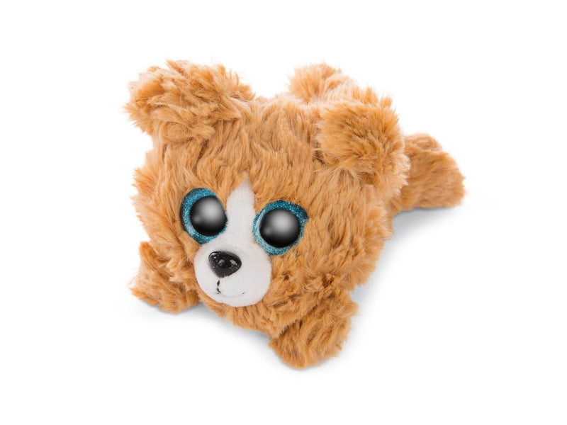 Nici Glubschis Plush Cuddly Toy Lying Dog Lollidog 15cm
