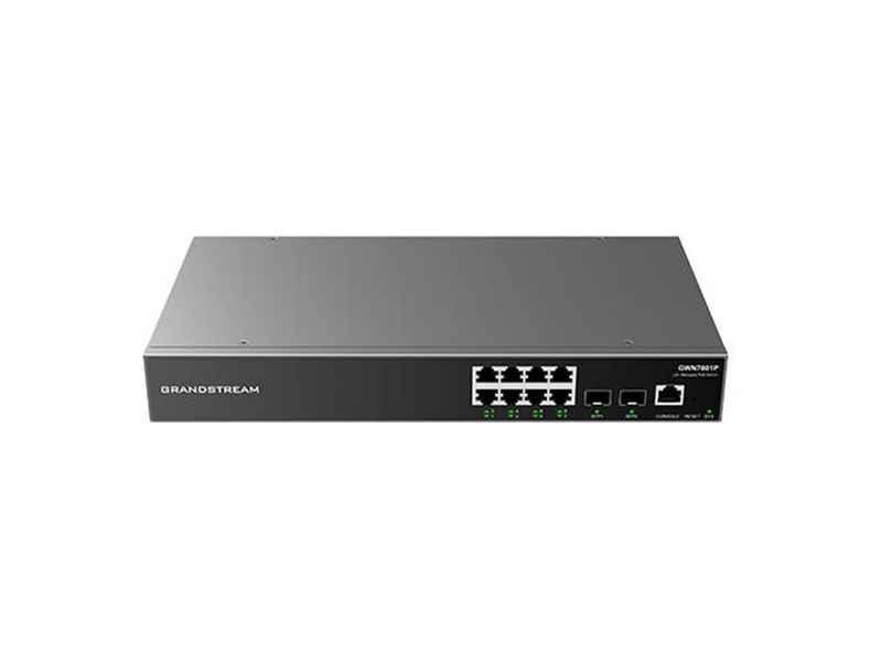 Grandstream GWN7801P - switch - enterprise managed - 8 ports