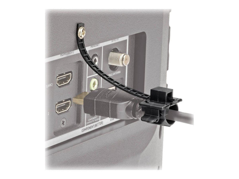 Eaton Series HDMI Cable Lock Clamp Tie Screw for HDTVs Blu-Ray Installations