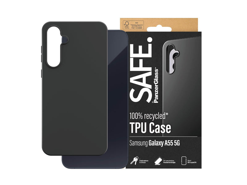 SAFE. by PanzerGlass TPU Case Samsung Galaxy A55 5G | Black