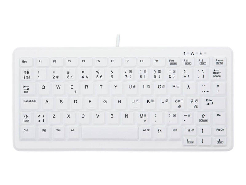 Cherry Active Key MedicalKey AK-C4110 - keyboard - Nordic - white - Tastaturen - Nordisch - Weiss