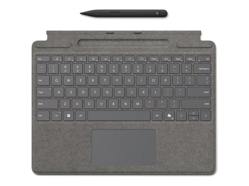 Microsoft Surface Pro Keyboard - Tastaturen - Italienisch - Grau