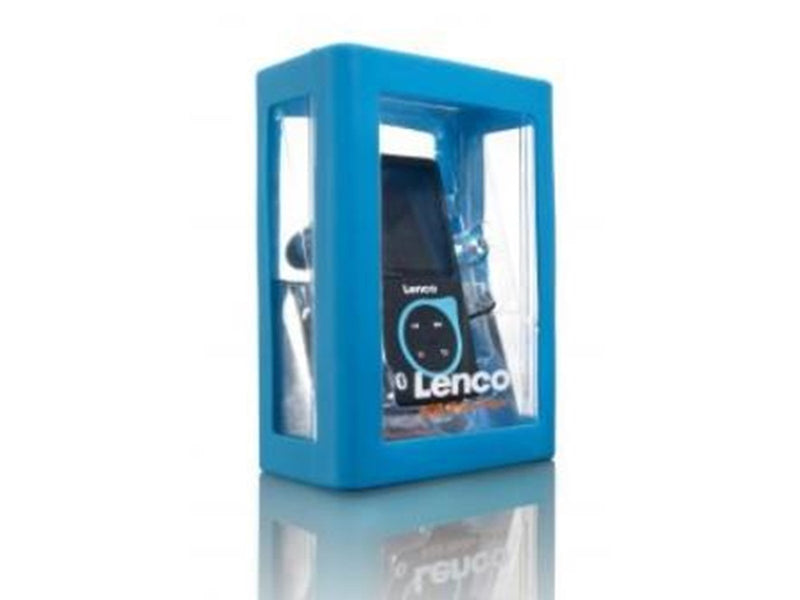 Lenco XEMIO-768 - MP3/MP4 player with Bluetooth® incl. 8GB micro SD card - Blue - MP3 Spieler 8 GB