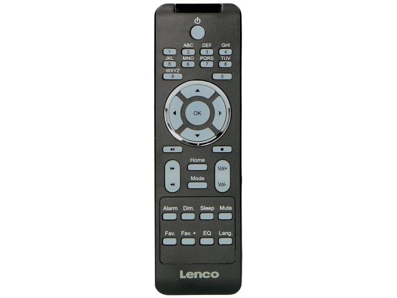 Lenco DIR-170WA Smart Internet radio with DAB+ FM and Bluetooth® - Wood - DAB+/FM - Stereo - Braun