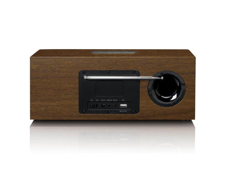 Lenco DIR-170WA Smart Internet radio with DAB+ FM and Bluetooth® - Wood - DAB+/FM - Stereo - Braun