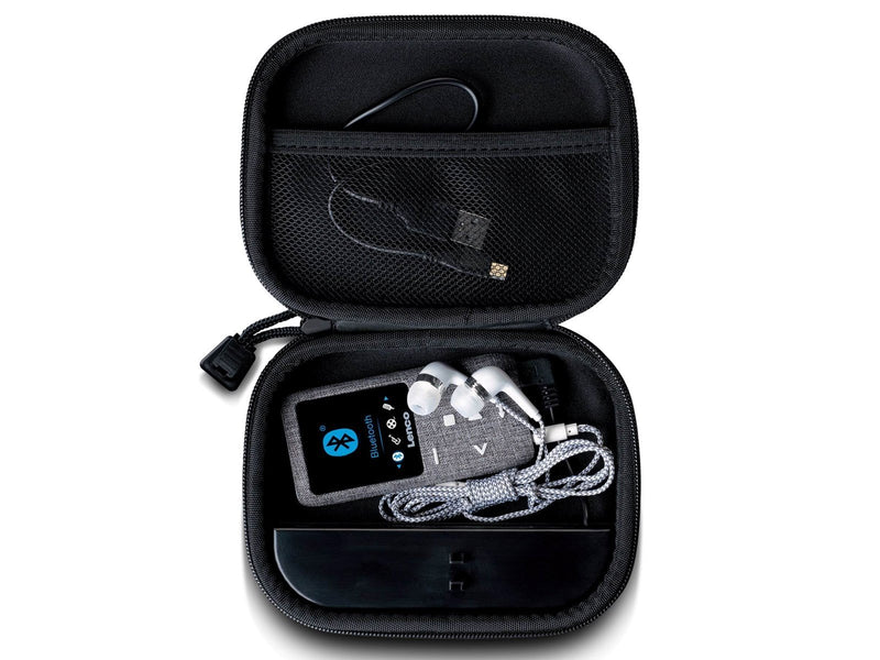 Lenco PBC-20GY - Case with built-in powerbank - Grey - Taschen