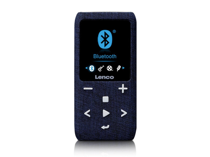 Lenco Xemio-861BK - MP3/MP4 Player with Bluetooth® 8GB Micro SD Card - Black - MP3 Spieler 8 GB
