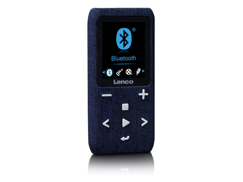 Lenco Xemio-861BK - MP3/MP4 Player with Bluetooth® 8GB Micro SD Card - Black - MP3 Spieler 8 GB