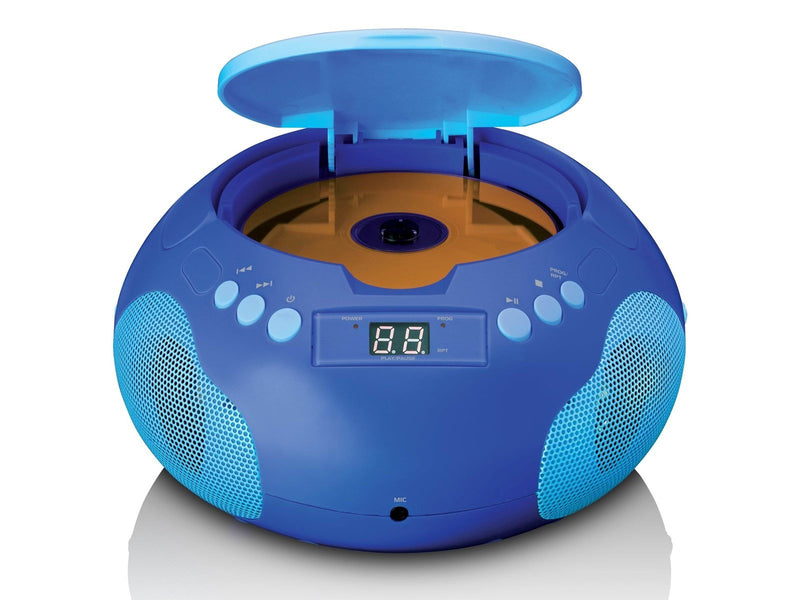 Lenco SCD-620BU - Portable radio/ CD player w. MIC.