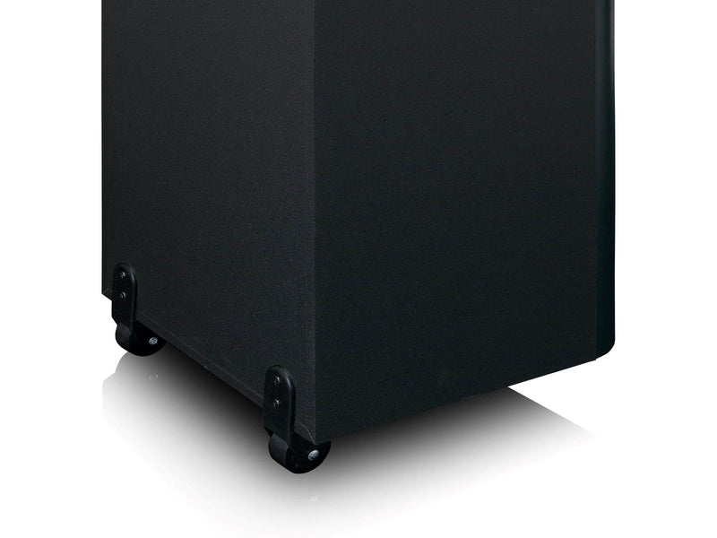 Lenco PA-260BK - PA with full front LED lighting and disco ball - Bluetooth - Black