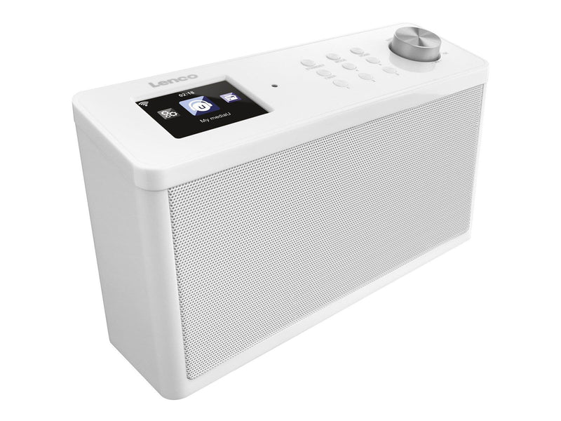 Lenco KCR-14 - Kitchen internet radio with FM - White - FM - Weiß