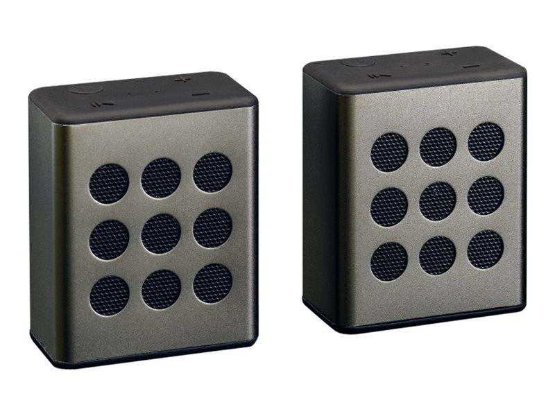 Lenco BTP-200BK - speakers - for portable use - wireless