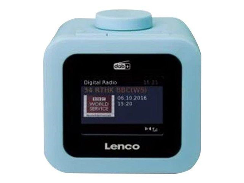 Lenco CR-620BU - DAB+/FM Clock Radio with colour display - Blue - DAB/DAB+/FM - Blau