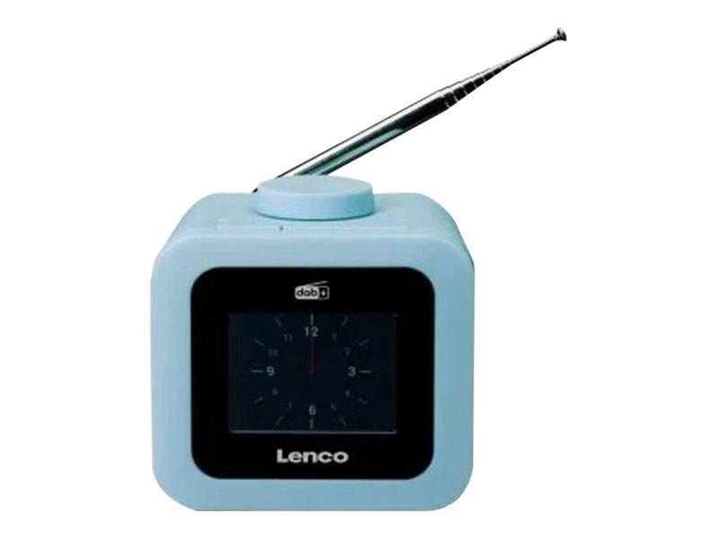 Lenco CR-620BU - DAB+/FM Clock Radio with colour display - Blue - DAB/DAB+/FM - Blau