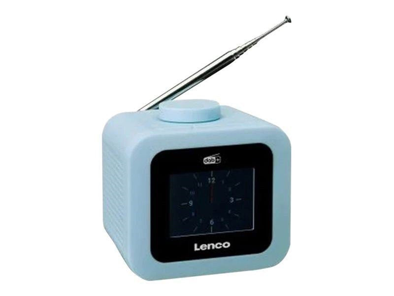 Lenco CR-620BU - DAB+/FM Clock Radio with colour display - Blue - DAB/DAB+/FM - Blau