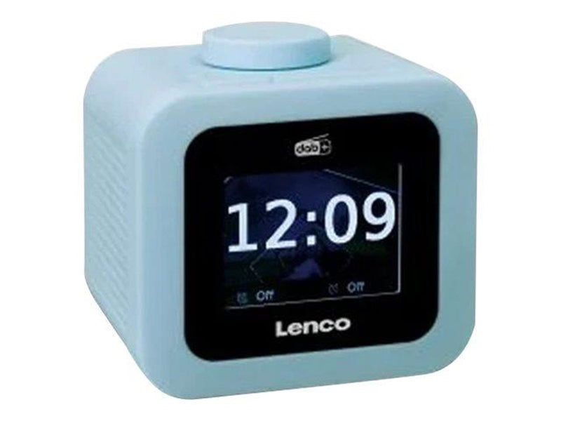 Lenco CR-620BU - DAB+/FM Clock Radio with colour display - Blue - DAB/DAB+/FM - Blau