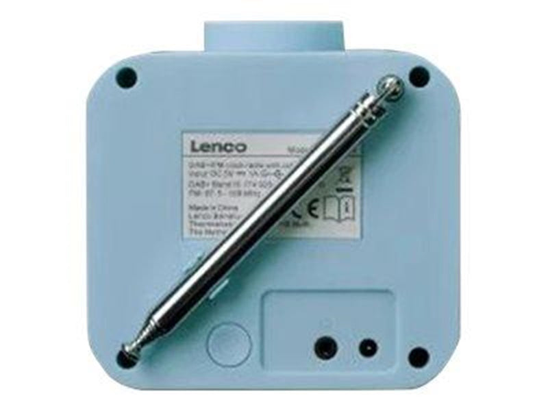 Lenco CR-620BU - DAB+/FM Clock Radio with colour display - Blue - DAB/DAB+/FM - Blau